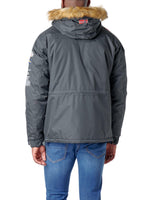 Geographical Norway - Parka De Hombre Boomerang GRIS OSCURO M