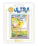 Pikachu ex 238/191 Alternativo Pokémon Gallery Teracristal Secreta - Ultraboost X Écarlate et Violet 8 - Étincelles Déferlantes Box de 10 Cartas Pokémon Francés