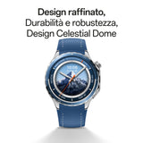 OPPO Watch X2 Smartwatch – Pantalla AMOLED 1.5” | Batería hasta 16 días | Google Apps & Wear OS | ECG, SpO2 & 100+ deportes | Resistente IP68 & 5ATM - Azul