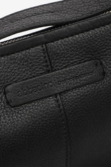 Abbacino Bolso de hombro de piel en negro