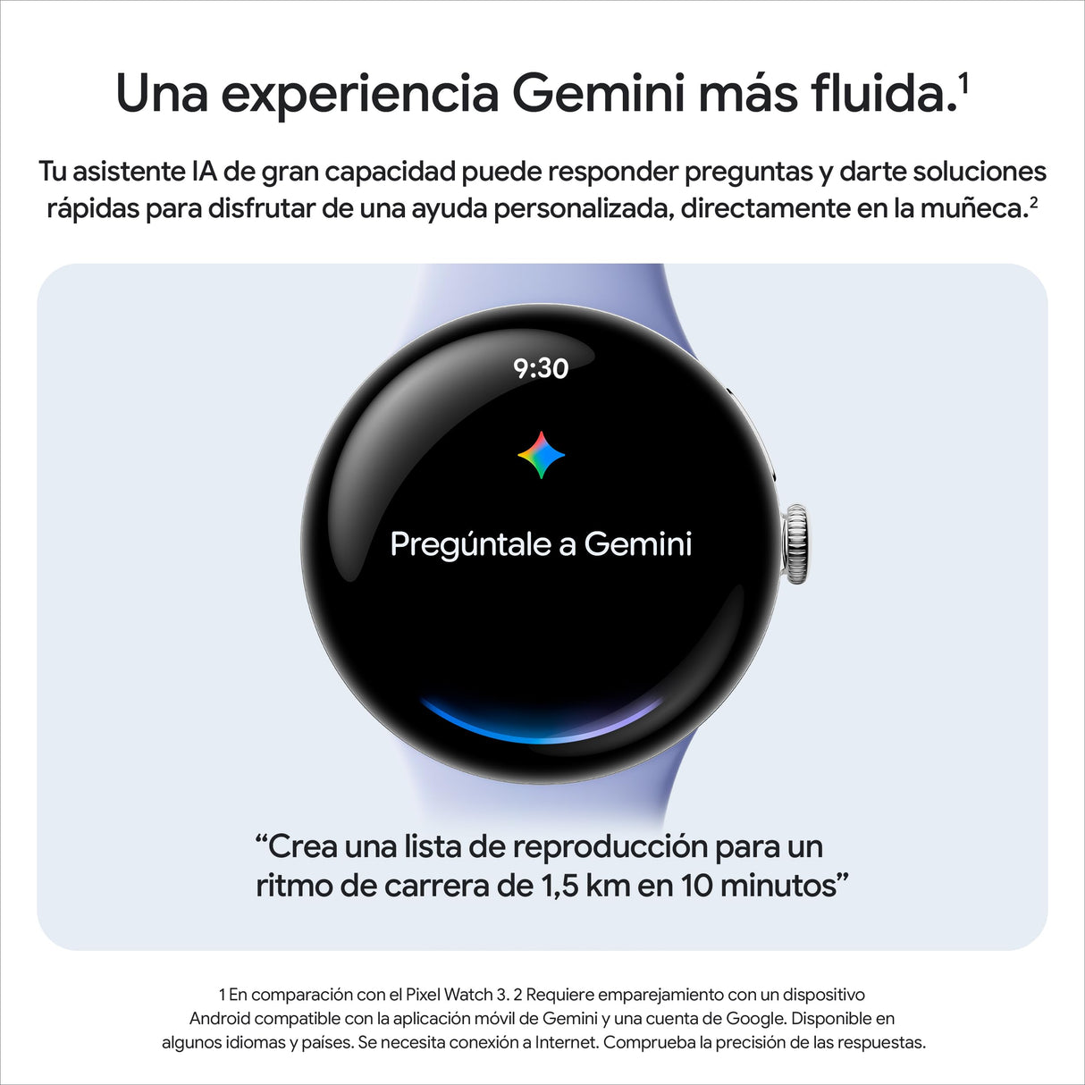 Google Pixel Watch 4 (41 mm) - Smartwatch Android con Seguimiento de la el Estado físico, y la Ayuda de Gemini - Caja de Aluminio en Oro Champagne - Correa Deportiva en Verde Lima - LTE