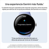 Google Pixel Watch 4 (41 mm) - Smartwatch Android con Seguimiento de la el Estado físico, y la Ayuda de Gemini - Caja de Aluminio en Oro Champagne - Correa Deportiva en Verde Lima - LTE