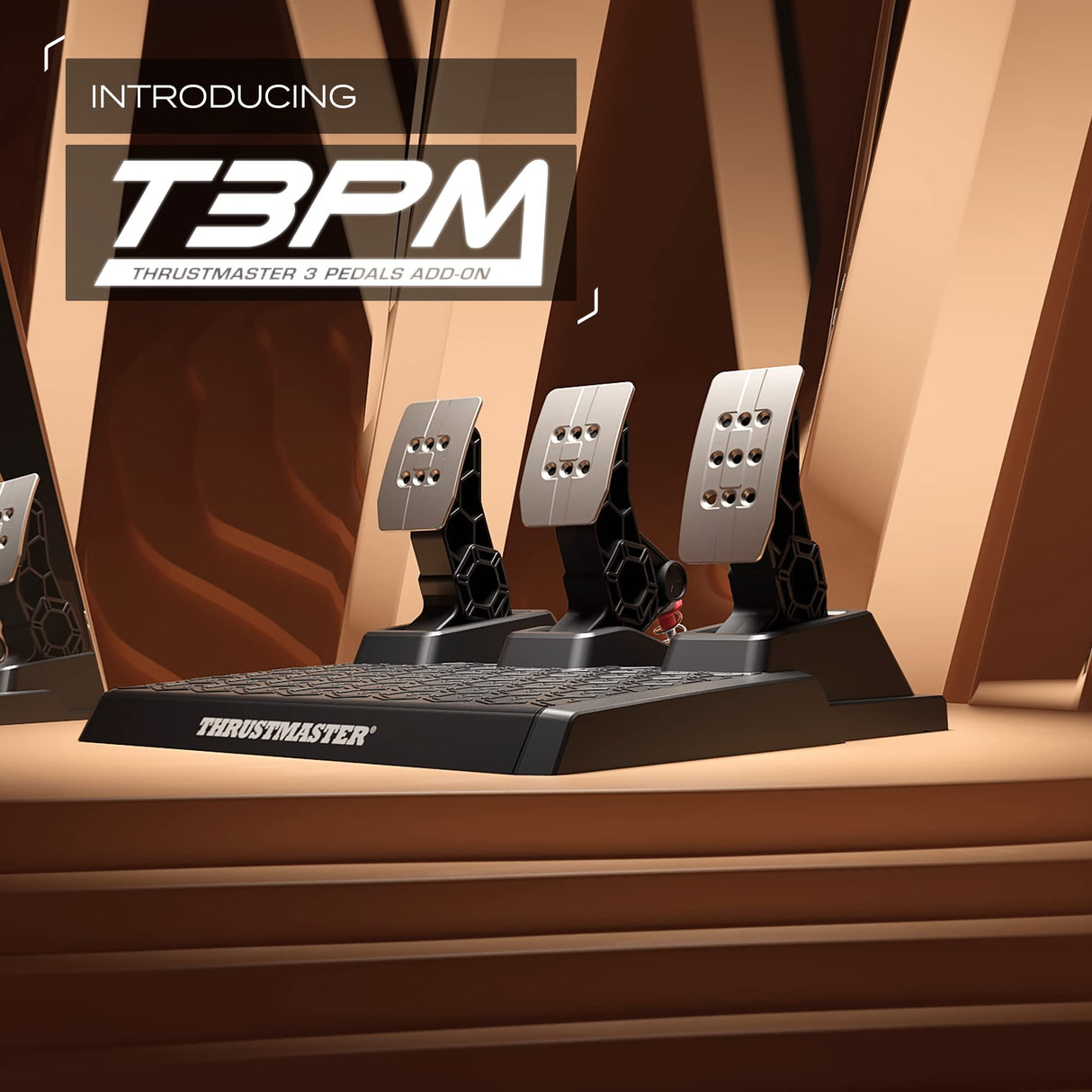 Thrustmaster T3PM - Pedales Magnéticos, PS5, PS4, Xbox One, Xbox Series X|S, PC
