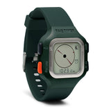 TIME TIMER Reloj — Temporizador de Cuenta Regresiva analógico y Digital Visual de 12 o 24h - para productividad, Aprendizaje, exámenes y Seguimiento de Ejercicios (Verde secuoya, Grande)