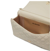Love Moschino Jc4079pp1mla0110, Bolso de Hombro Mujeres, Blanco Perla (ral 1013), Talla única