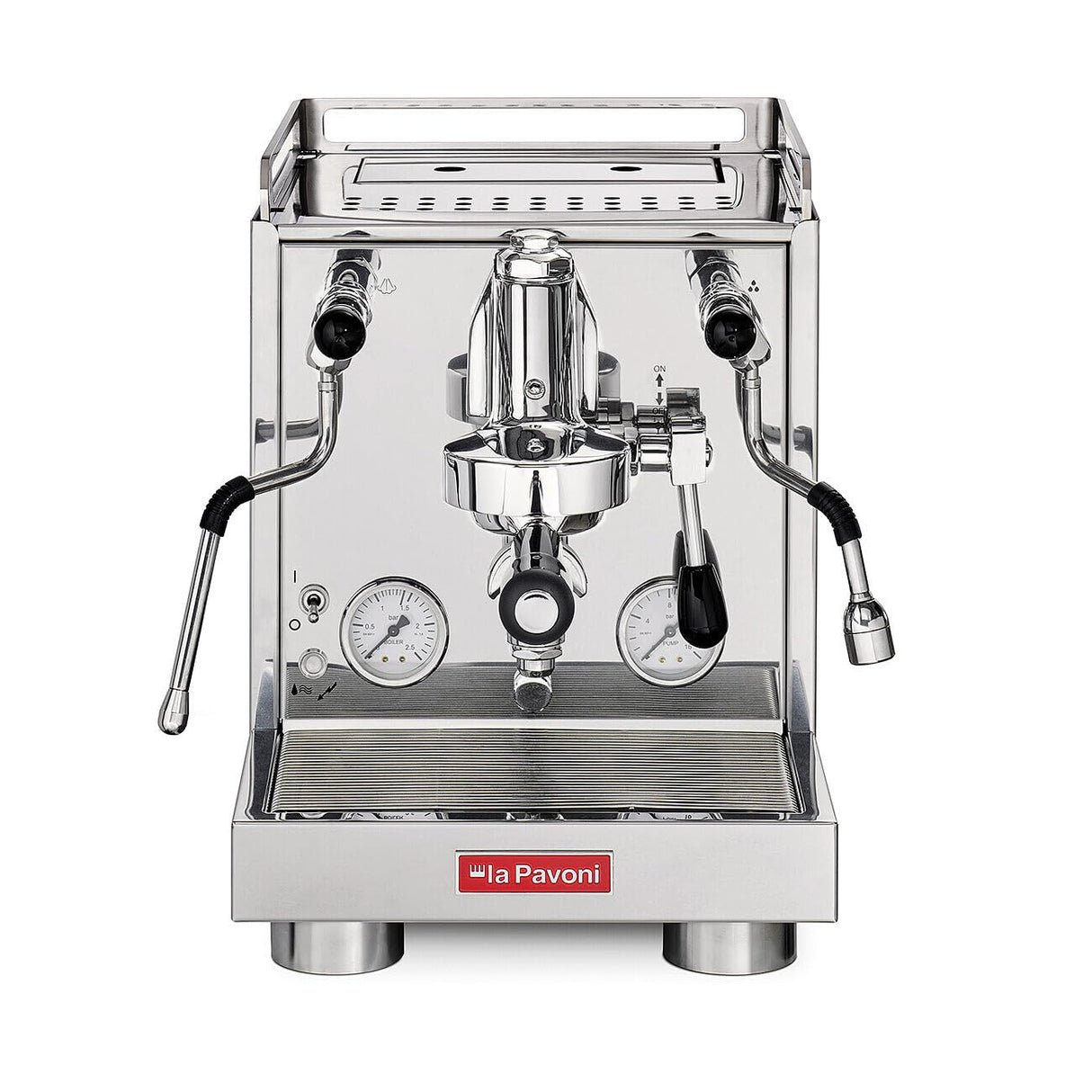 La Pavoni 845693 Cafetera semiprofesional, Stainless Steel, Multicolor
