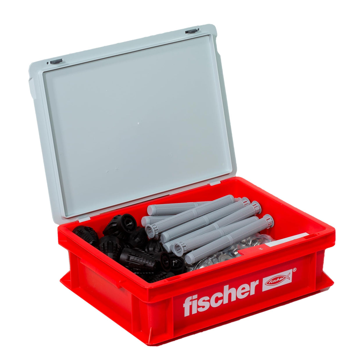 fischer 91969 Artículo de promoción HWK pequeño, Gris, Einzelartikel