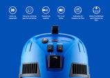 Nilfisk Multi II 30L T Aspirador de Agua y Polvo Potente - Aspiradora de Bricolaje para Sólidos y Liquidos, Seco y Húmedo, Exterior e Interior (1400 W)
