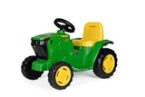 Peg Perego John Deere Mini Tractor - Tractor Eléctrico Montable 6V para Niños Desde 1 Año con Batería Recargable, Luces LED, Claxon, Sonidos y Melodías