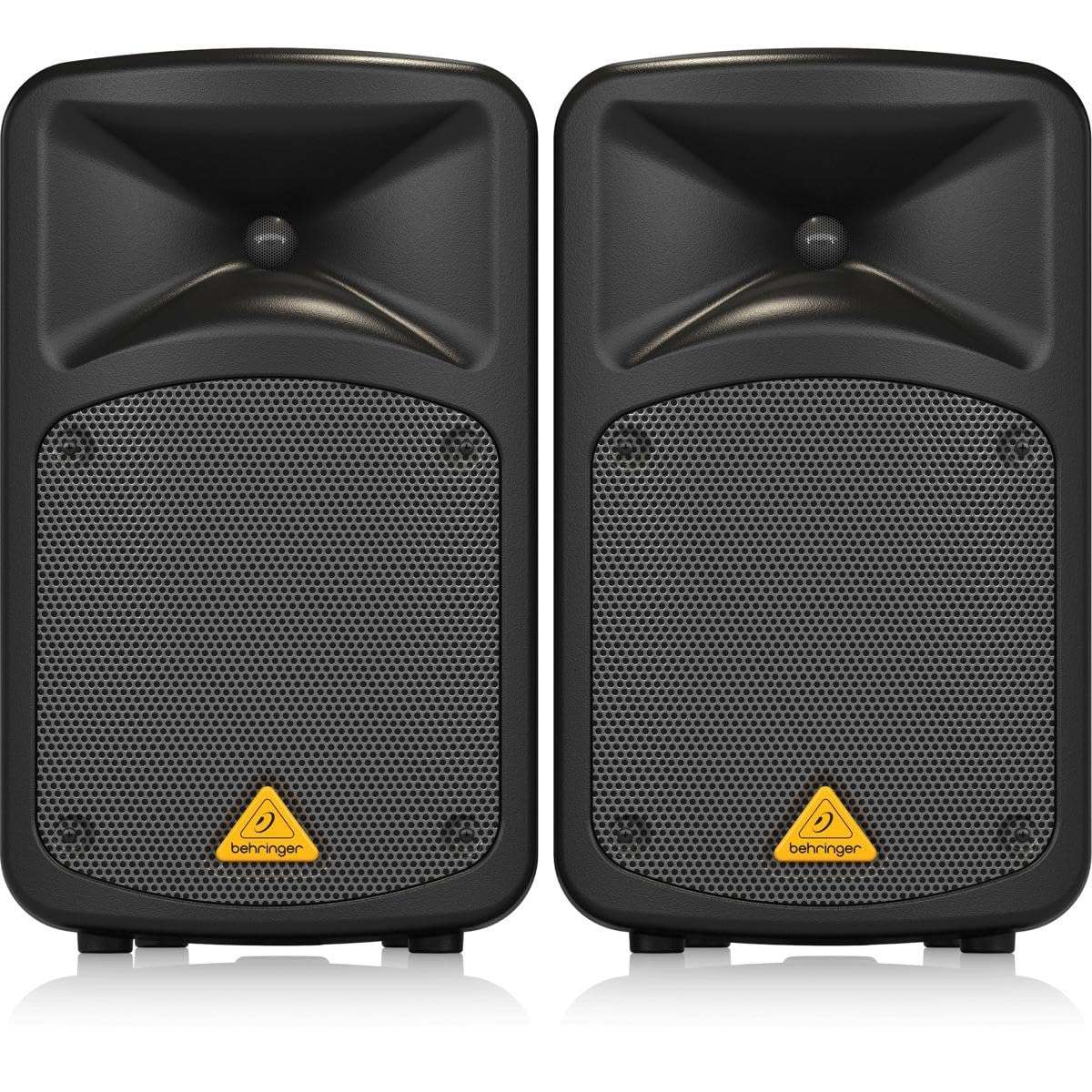 Behringer EUROPORT EPS500MP3 Sistema de megafonía portátil ultracompacto de 500 vatios y 8 canales con reproductor de MP3, reverberación y opción inalámbrica