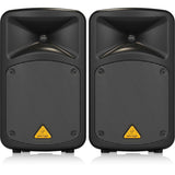 Behringer EUROPORT EPS500MP3 Sistema de megafonía portátil ultracompacto de 500 vatios y 8 canales con reproductor de MP3, reverberación y opción inalámbrica