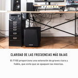 Subwoofer ADAM Audio T10S para grabación, mezcla y masterización, sonido de calidad de estudio
