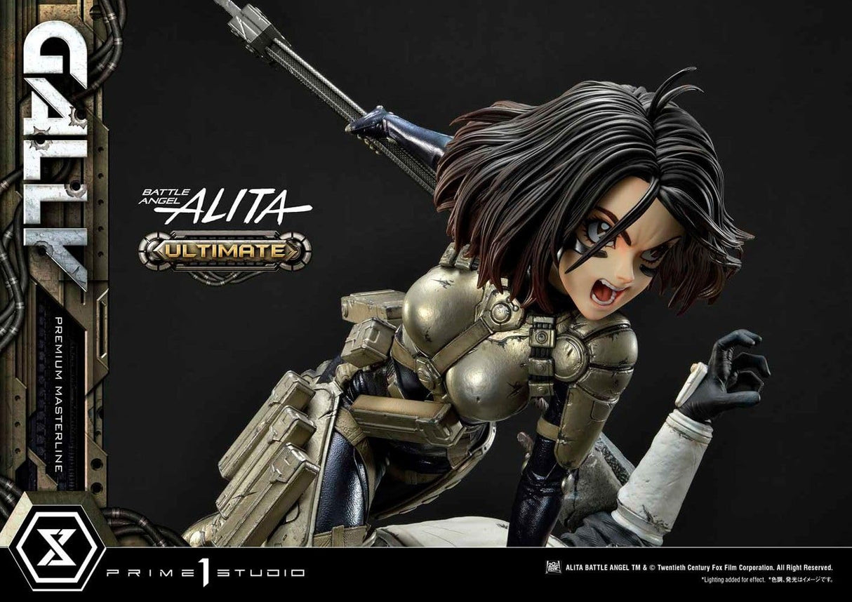 Prime 1 Studio Alita: Battle Angel - Figura Decorativa (64 cm, 1/4 cm), Color Negro