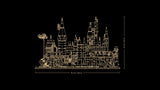 LEGO 76419 Harry Potter Castillo y Terrenos de Hogwarts, Set con Lugares Emblemáticos: Torre de Astronomía, Gran Comedor, Cámara de los Secretos y más, Maqueta de Exposición para Fans Adultos