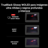 ROG Strix OLED XG32UCWMG - Monitor OLED TrueBlack Glossy de 32", 4K, Modo Dual (4K a 240Hz, FHD a 480Hz), 0,03ms, Care Pro, Neo Proximity Sensor, VESA DisplayHDR 400, USB-C, HDMI 2.1