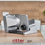 ritter serano 5, Cortadora de Alimentos Eléctrica y Rebanadora de Pan de Metal Macizo