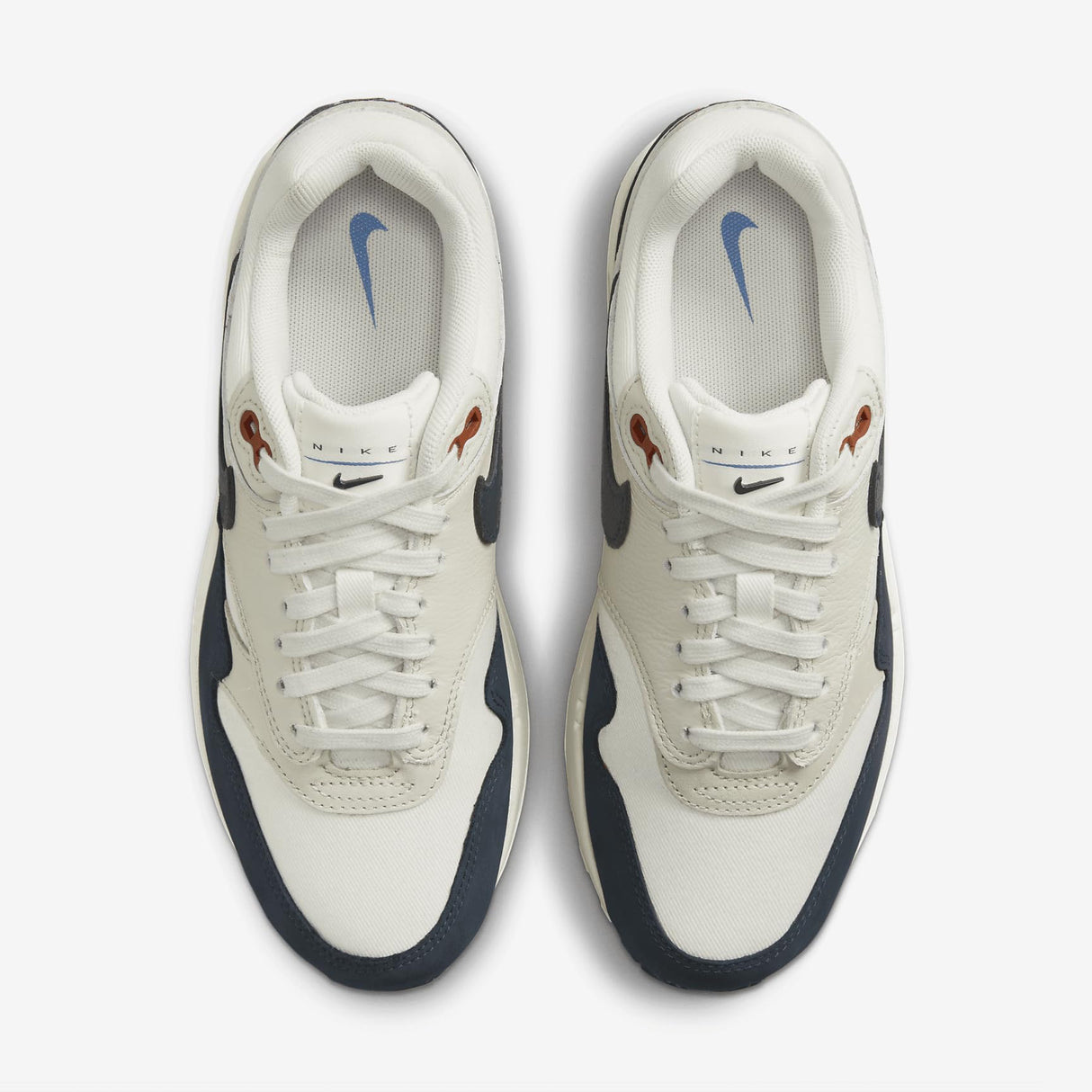 NIKE Air MAX 1 LX, Sneaker Mujer, Blanco Rojo, 38.5 EU