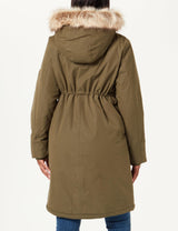 MAMA.LICIOUS Chaqueta Acolchada Mlamy 3 en 1, Verde, M para Mujer