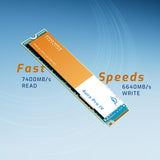 OWC Unidad de Estado sólido Aura Pro IV, PCIe 4.0 NVMe M.2 2280 de 2.0 TB