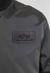ALPHA INDUSTRIES MA-1 TTC Chaqueta, Gris (Greyblack-136), L para Hombre