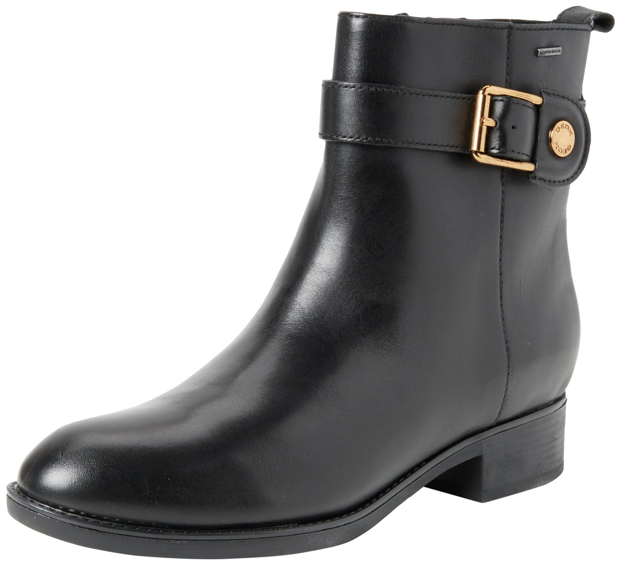 Geox D Felicity Np Abx, Botas Mujer, Negro 01, 39 EU