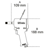 Beta 1927XM - Llave de impacto reversible compacta
