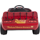 Huffy Disney Cars Lightning Mcqueen Coche eléctrico para niños 3-5 años - Coche 6v con Luces de Trabajo y Sonido