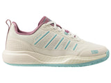 K-Swiss Donna Ultra Court Padel Tennis Shoe, Wht/Lilas/PASTELTURQUOISE, 38 EU, Wht Lilas Turchese pastello, 38 EU