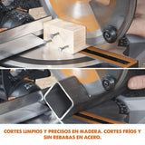 Evolution Power Tools - R185CMS-Li Sierra ingletadora, ingletadoras, Inalámbrica, ingletadora bosch profesional, engletadora para madera profesional, tronzadora, ingletadora telescopica, 185 mm