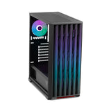 Yeyian Caja para PC Gaming Mid-Tower Phoenix con Vidrio Templado - SKU: YCM-APPHO-01