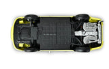 IXO Colecciones 1:8 IXO Porsche 911 RS 2.7 Amarillo/Negro - modelismo, maquetas, Kit de construcción, Kit de maquetas, 713 Piezas, Kit de construcción de Coches