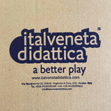 Italveneta Didattica 102 - Kit de psicomotricidad, Modelo A, para Actividades motrices