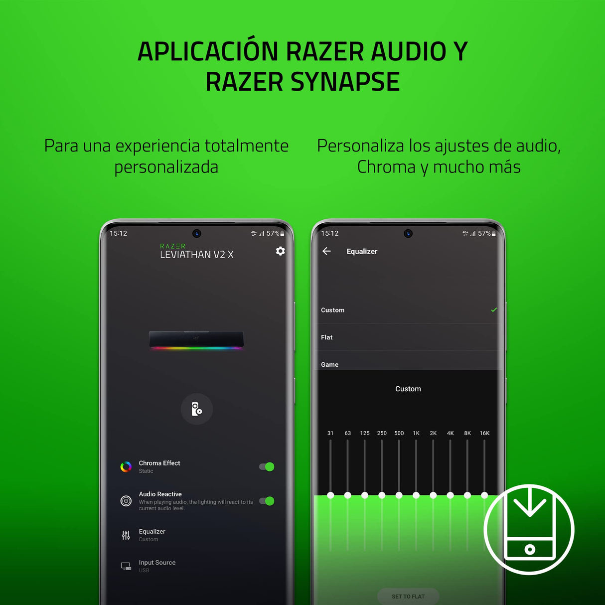 Barre de son Razer Leviathan V2 X