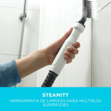 BLACK+DECKER Fregona de vapor 2 en 1 con guante limpiador de mano SteaMitt y 11 accesorios, BHSM166DSM-QS