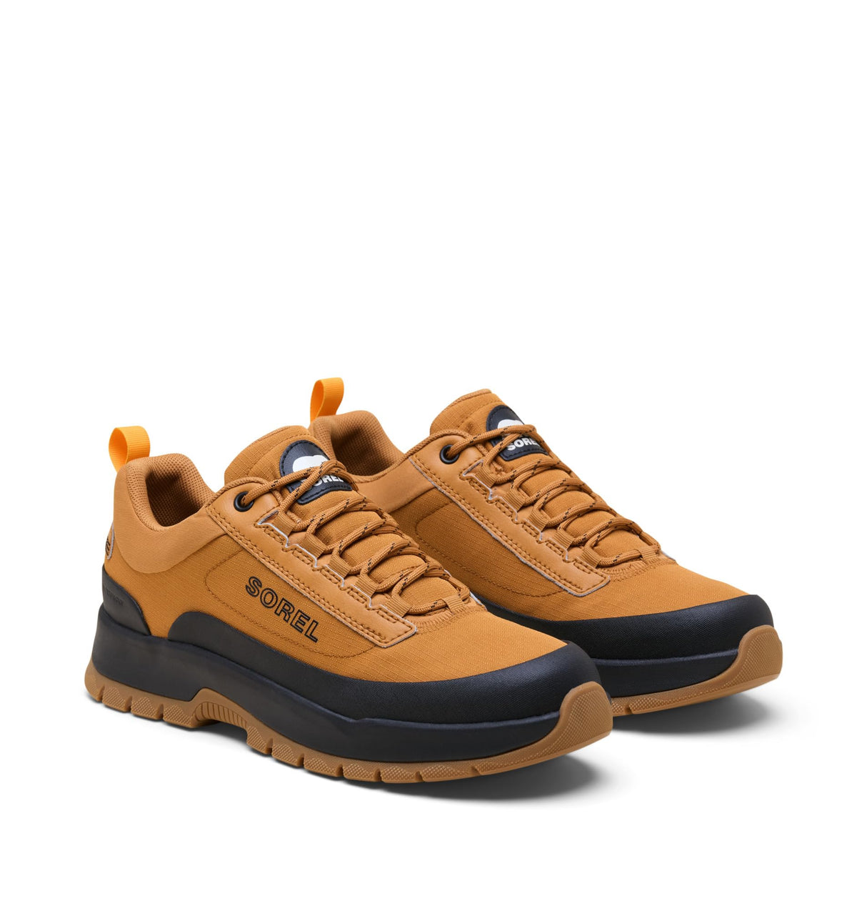 Sorel Outing NW Sneaker Low WP, Zapatillas Hombre, Canyon Gold, Black, 44 EU