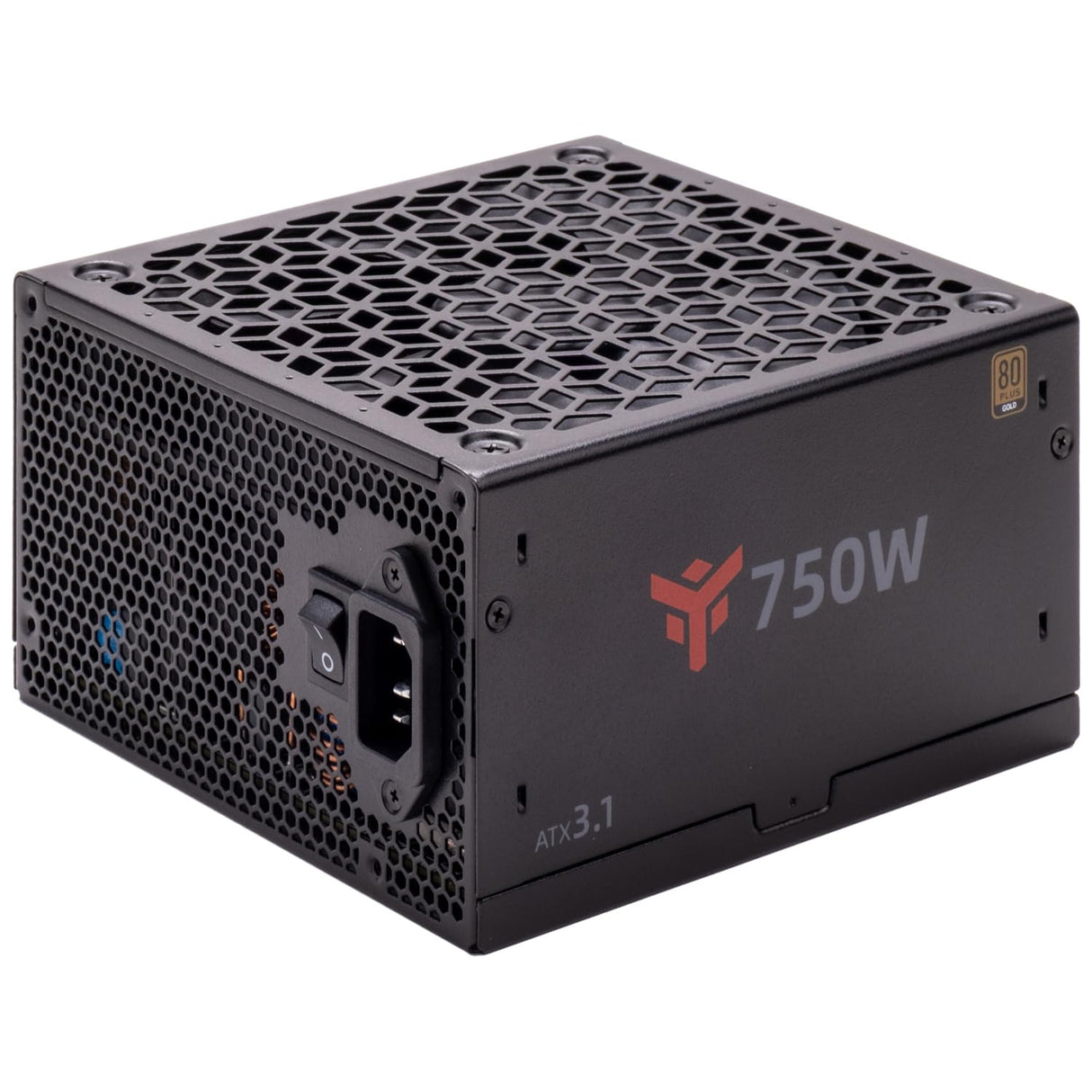 Itek Fuente de alimentación GBI750-750W - 80Plus Gold - ATX 3.1 - Ventilador FDB 14cm - Condensadores Japoneses - Modular