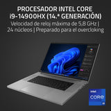 Razer Blade 18 (2024) - Portátil Gaming de 18 Pulgadas Mini-LED - Nvidia Geforce RTX4070 - Intel Core i9-14900HX - Pantalla 18" QHD+ 300Hz - Snap Tap (32 GB DDR5, 2TB SSD) Teclado Español | Mercury