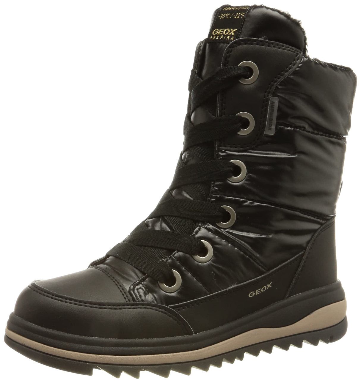 Geox J ADELHIDE GIRL B AB, Botas para Niñas, BLACK, 32 EU