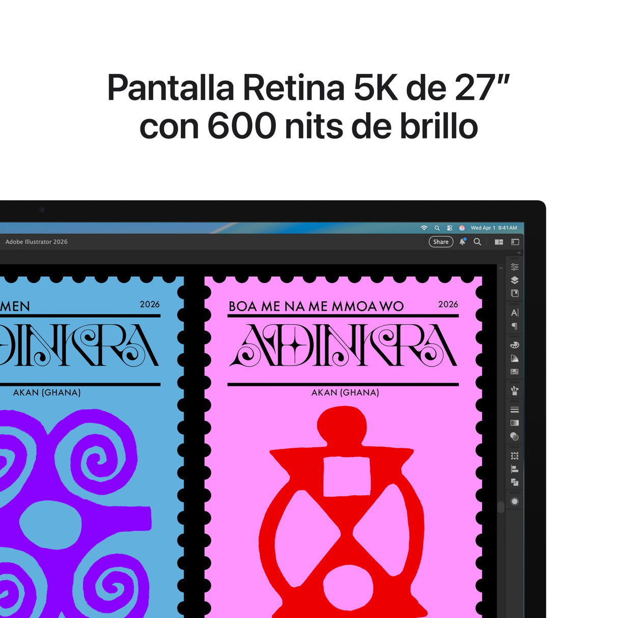 Apple Studio Display: Vidrio estándar, Soporte con inclinación Ajustable
