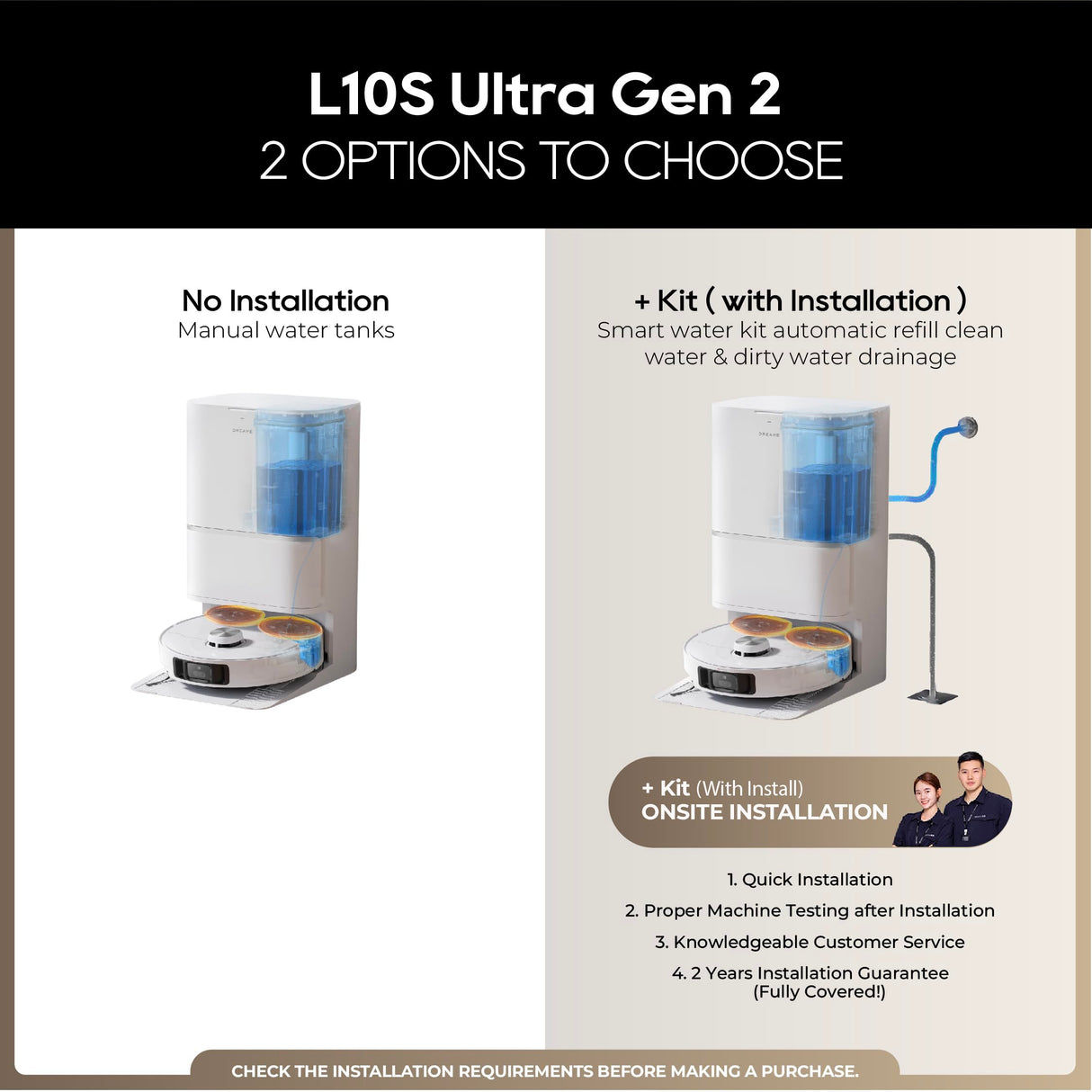 Dreame Aspiradora robot L10s Ultra Gen 2 con fregona, succión de 10000 Pa, tecnología LiDAR para evitar obstáculos y MopExtend, lavado y secado automático, vaciado y rellenado, elevación de fregona de
