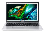Portátil Acer Aspire 3 (A315-58-30H2), Pantalla 15.6FHD, IntelCore i3-1115G4, RAM de 8 GB, SSD de 256 GB, Gráficos Intel UHD, ventanas 11, Teclado QWERTY, plata