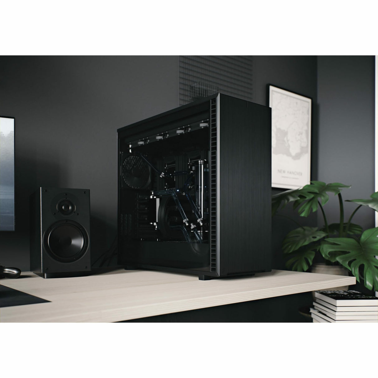 Fractal Design Define 7 XL Black Solid Brushed Aluminum/Steel E,ATX Silent Modular Full Tower Computer Case