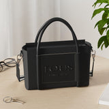 TOUS, BANDOLERA L. EMPIRE SOFT para Mujer, NEGRO, GRANDE