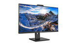 Philips 326P1H Monitor 32 Pulgadas QHD, 75Hz, IPS, 4 ms GtG, Adaptive Sync., Altura Ajustable, Altavoces (2560x1440, 2X HDMI 1.4, 1x DP 1.4, USB-Hub), Negro