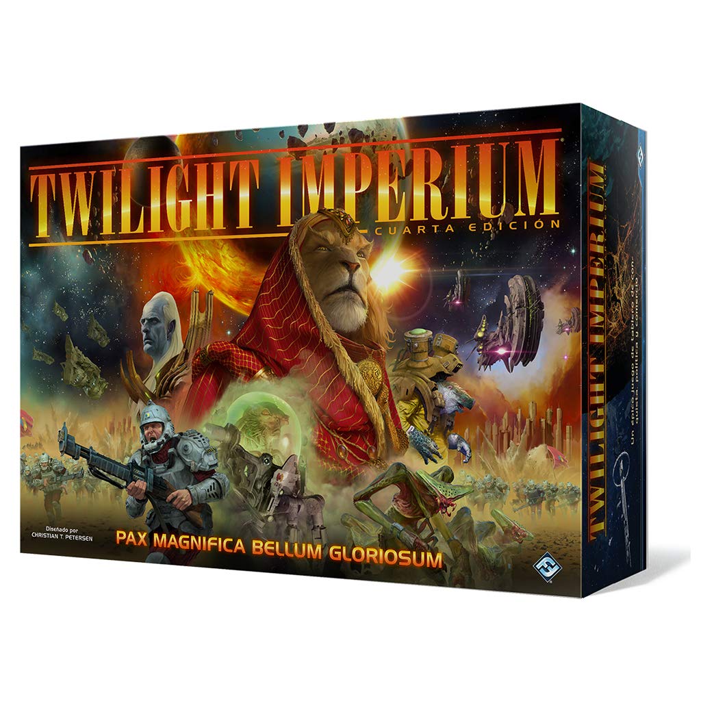 Fantasy Flight Games | Twilight Imperium 4ª Edición | Juego de Mesa de Estrategia para Adultos y Jóvenes | A Partir de 14 Años | De 3 a 6 Jugadores | 4-8 Horas por Partida | Español