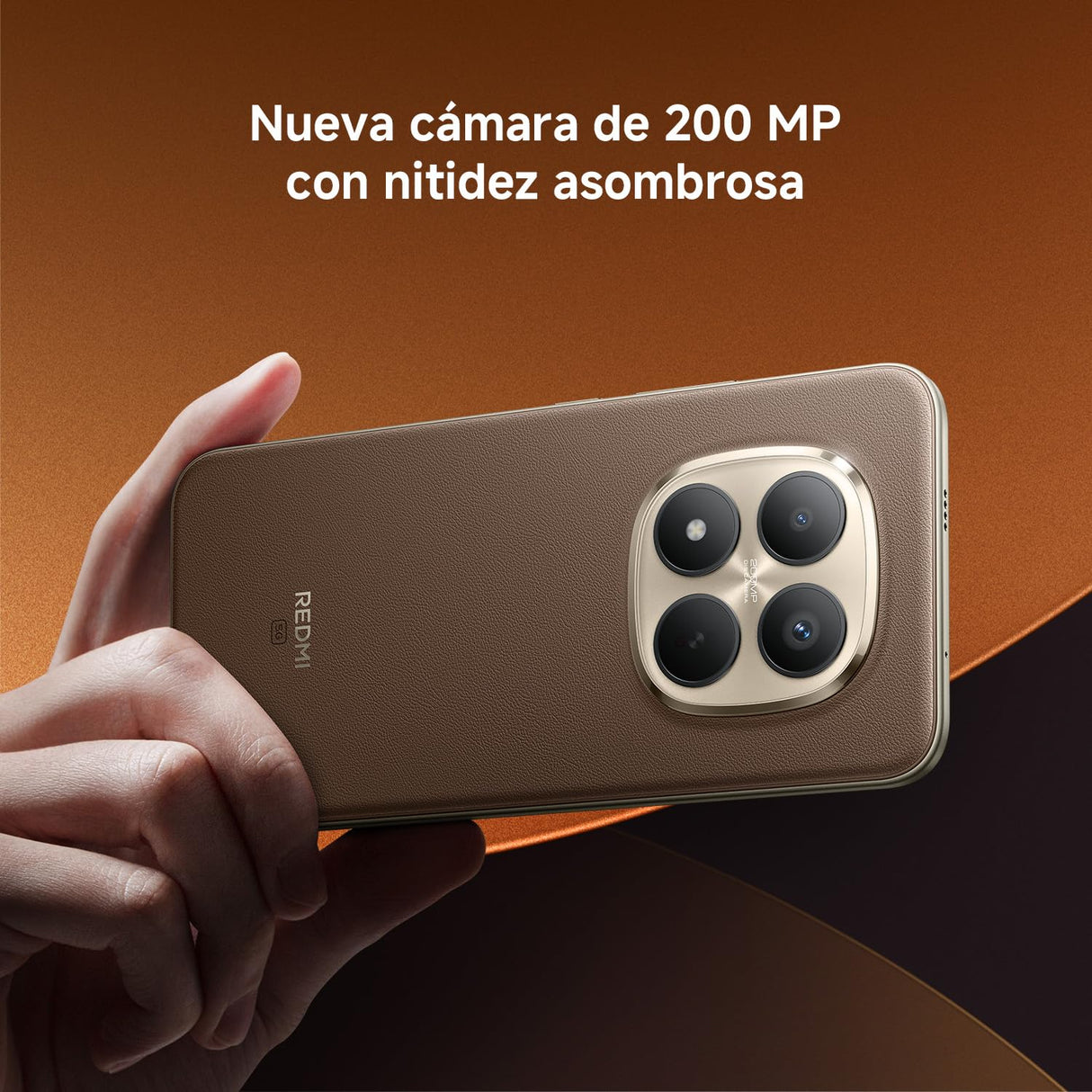 XIAOMI REDMI Note 15 Pro+ 5G - Smartphone de 8+256GB, Pantalla AMOLED 6,83" 1.5K AMOLED, Snapdragon 7s Gen 4, cámara de 200 MP, Hypercharge 100W, Cargador no Incluido, Negro (Versión ES)