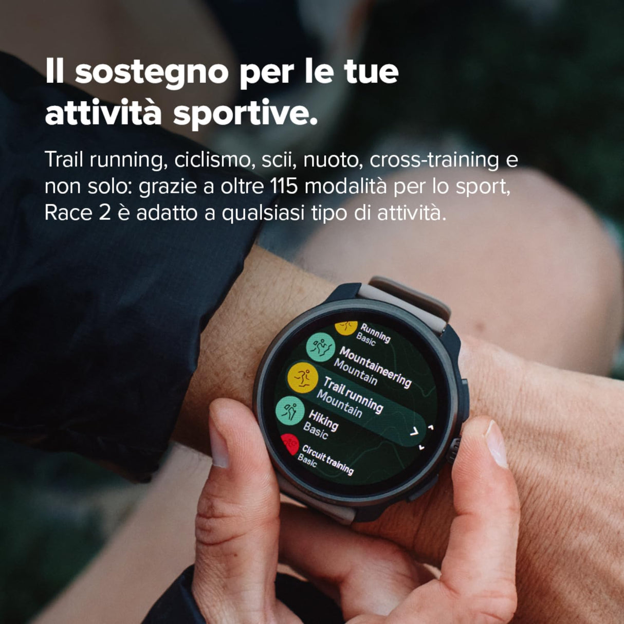 SUUNTO Race 2 Wave Blue