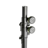 Gravity SP 5522 B - Soporte de altavoz e iluminación con dos extensiones