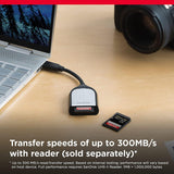 SanDisk 512GB Extreme Pro, Tarjeta de Memoria, SDXC, hasta 300 MB/s + RescuePro Deluxe, UHS-II Class 10 U3 V90