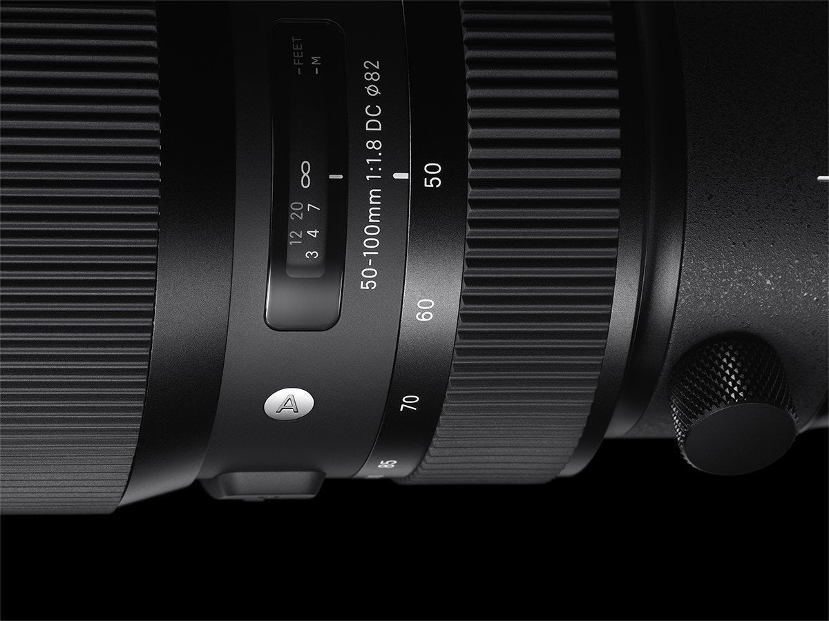 SIGMA 693955 - Objetivo SIGMA 50-100mm F1.8 DC HSM Art para Nikon, Color Negro